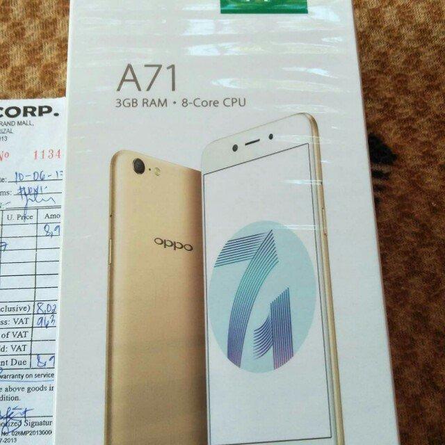 oppo A71 new.