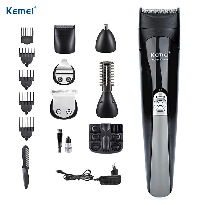 Alat Mesin Cukur Kemei Rechargable 6 In 1 Hair Trimmer Beard Shaver Razor- KM 600 Januari 2019 - 4 Alat Mesin Cukur Kemei Rechargable 6 in 1 Hair Trimmer Beard Shaver Razor- KM 600 - 4