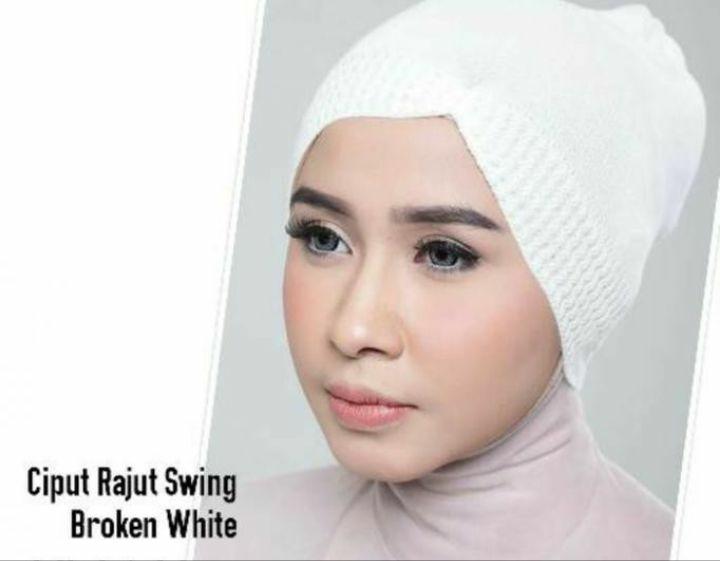 Butik Aisyah Ciput Rajut Anti Pusing Kerut dalaman Hijab, Jilbab, Kerudung, Himar