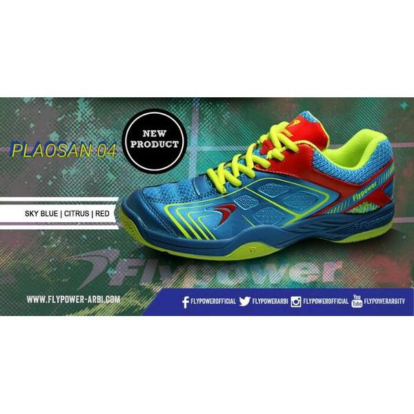 Terbaru Laris! Sepatu Badminton FLYPOWER PLAOSAN 4 ORIGINAL