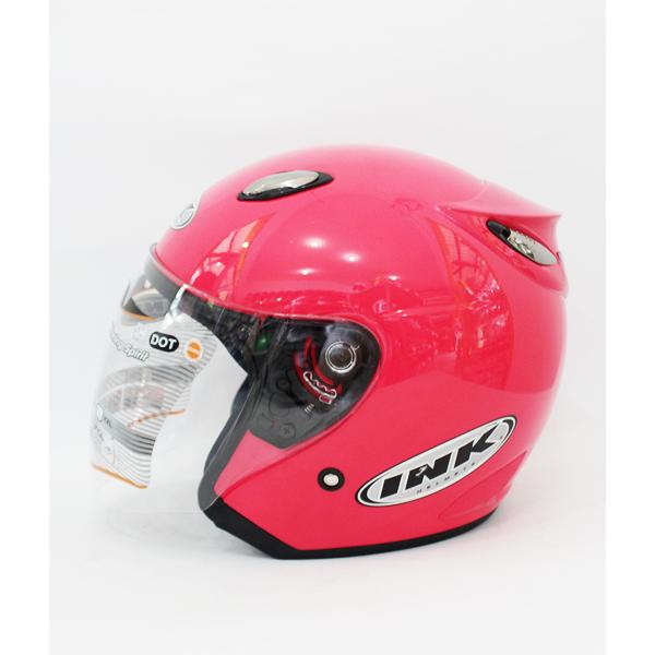 HELM BEST INK CENTRO ~ GOOD PRODUK SNI / PINK MAGENTA