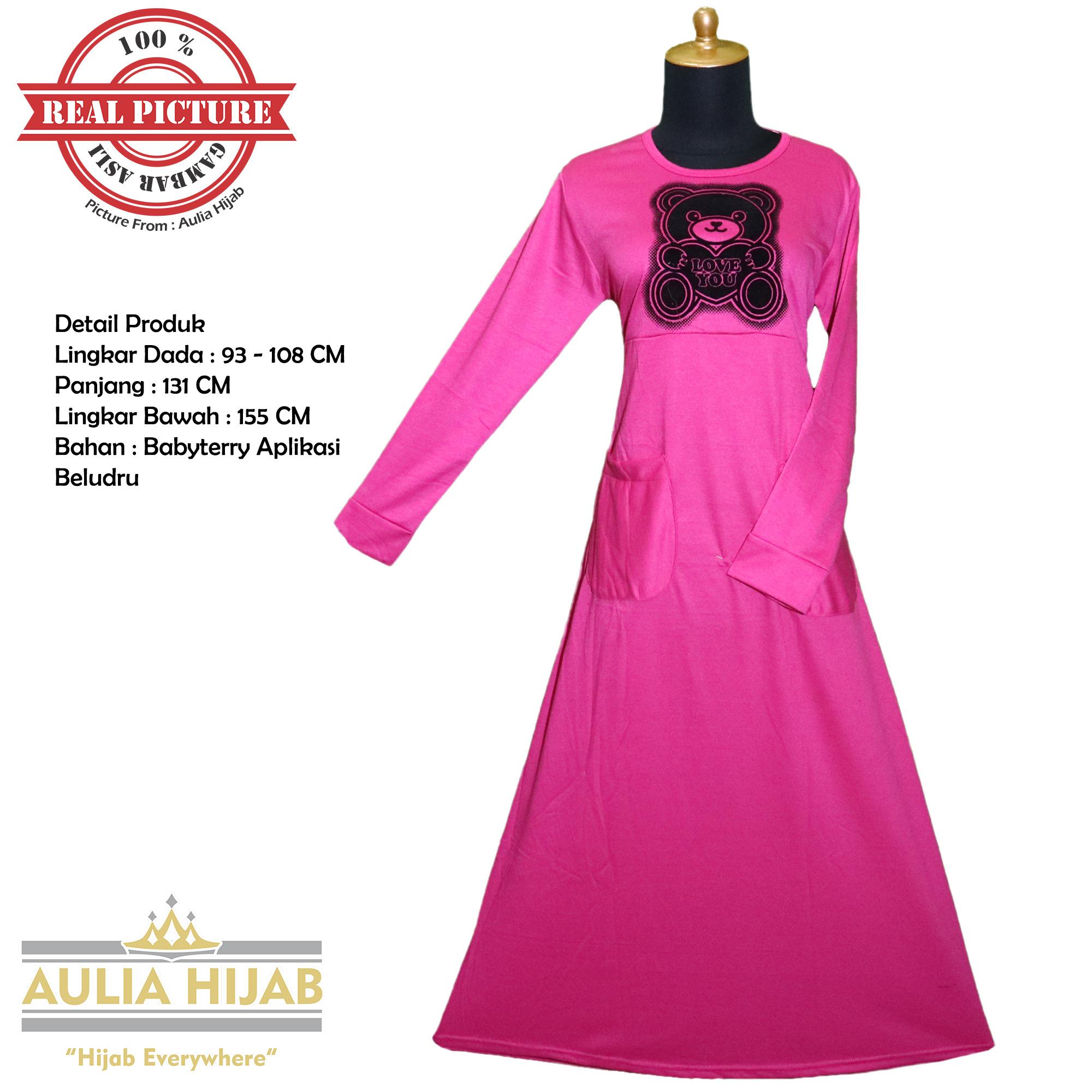 Aulia Hijab - Panda Dress Bahan Babyterry/Gamis Waffle/Gamis Busui/Gamis Beludru/Gamis Best Seller/Gamis Terbaru/Gamis Babyterry/Gamis Kondangan/Gamis Santai/Gamis Murah/Gamis Busui/Gamis Cantik/Gamis Polos/Gamis Pesta/Gamis Real Picture