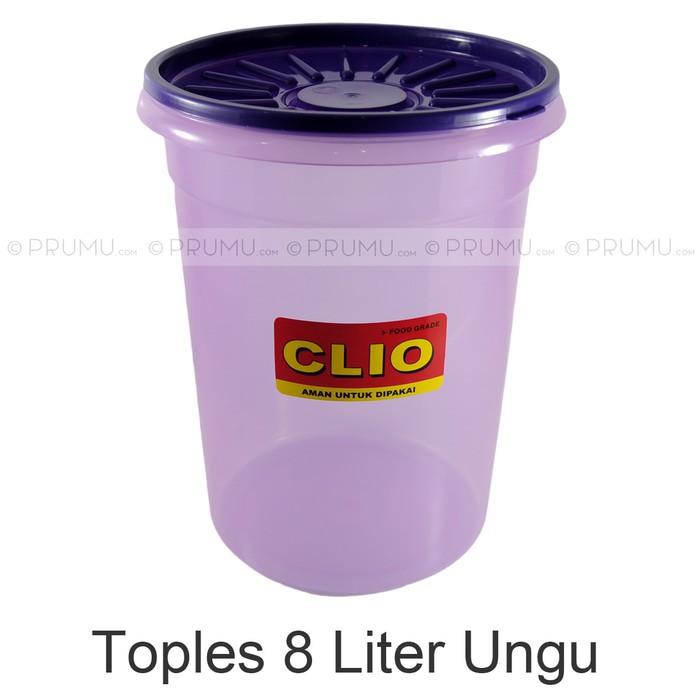Toples Plastik 8 Liter Ungu Tempat Kerupuk Sealware - X7M4V8