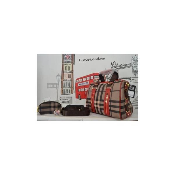 Obral Tp-Speddy Burberry Rets2 Merah Set Pouch