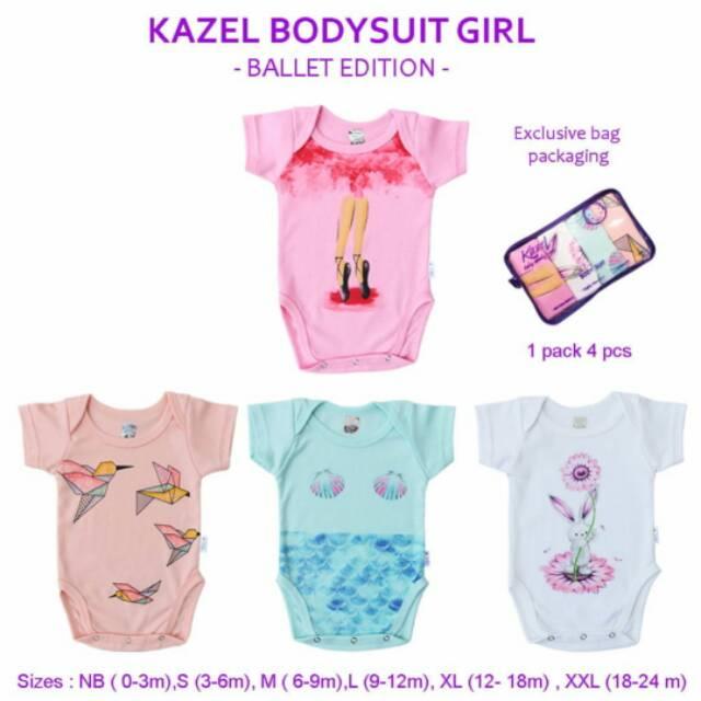 Kazel Bodysuit / Jumper BALLET 4in1 Jumper Bayi Modern Girl BigBabyShop