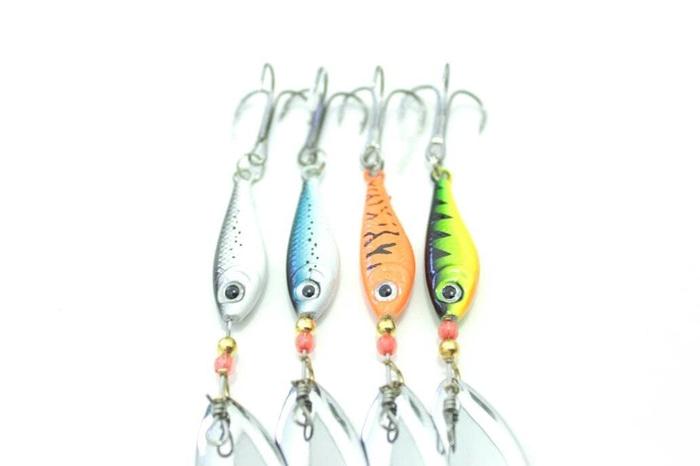 CB-MS02 Umpan Mancing Casting Bait Metal Spinner lure - VlLPrs Terbaru