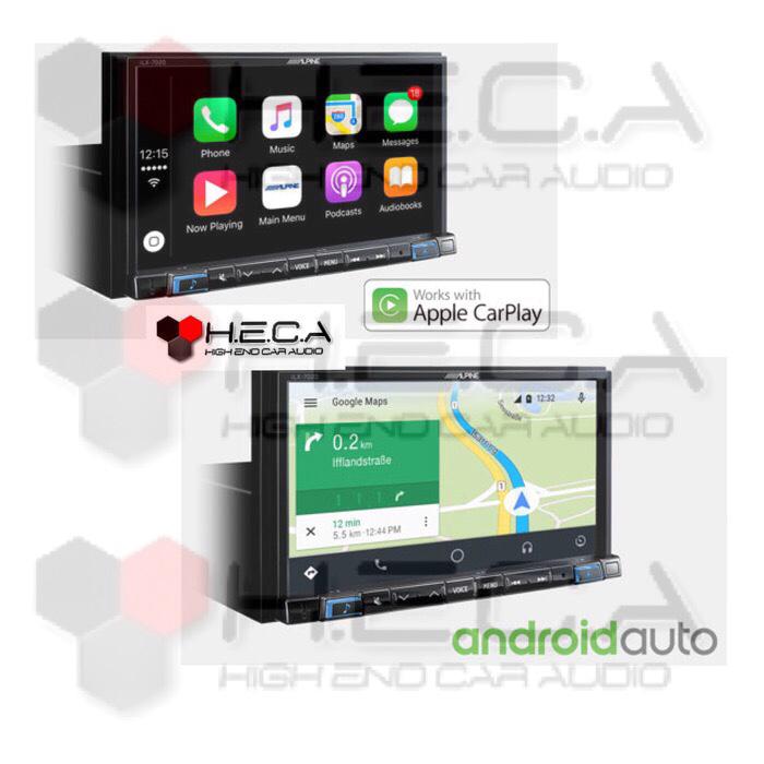 Best Seller Alpine ILX-702D Head Unit Double Din Tape Mobil + TV ASUKA HR-600 PLUS