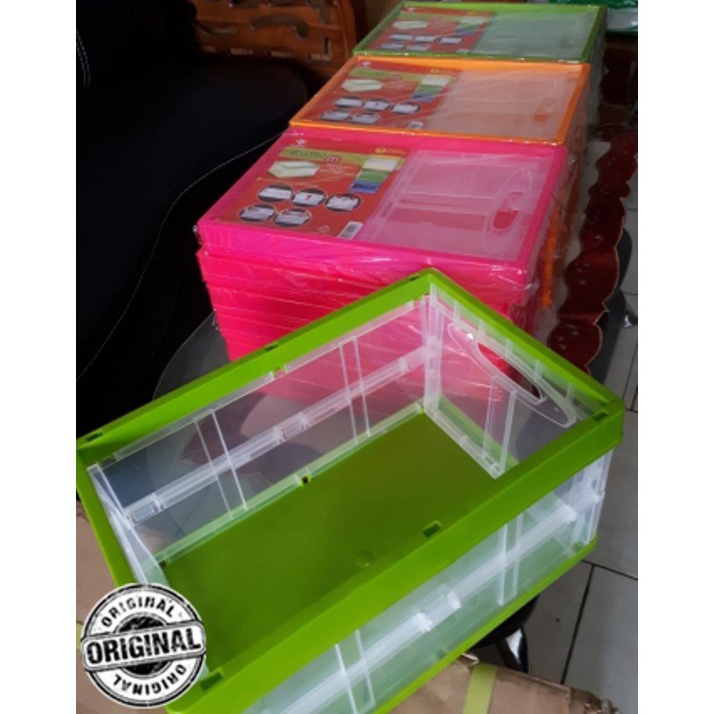 keranjang lipat grosir merk terbaik / keranjang lipat motif 1 kg isi 2