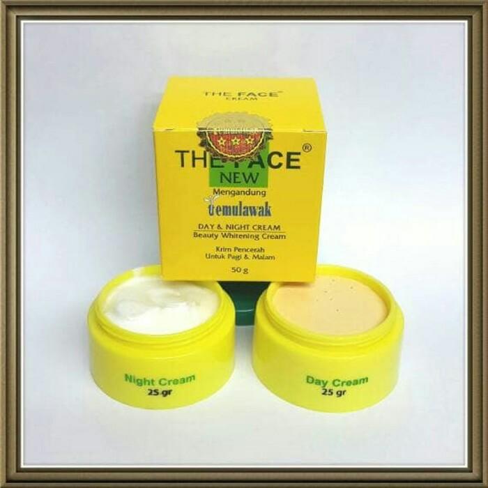 Cream Temulawak The Face Original BPOM Day Cream + Night Cream Januari 2019 - 2 Cream Temulawak The Face Original BPOM Day Cream + Night Cream - 2