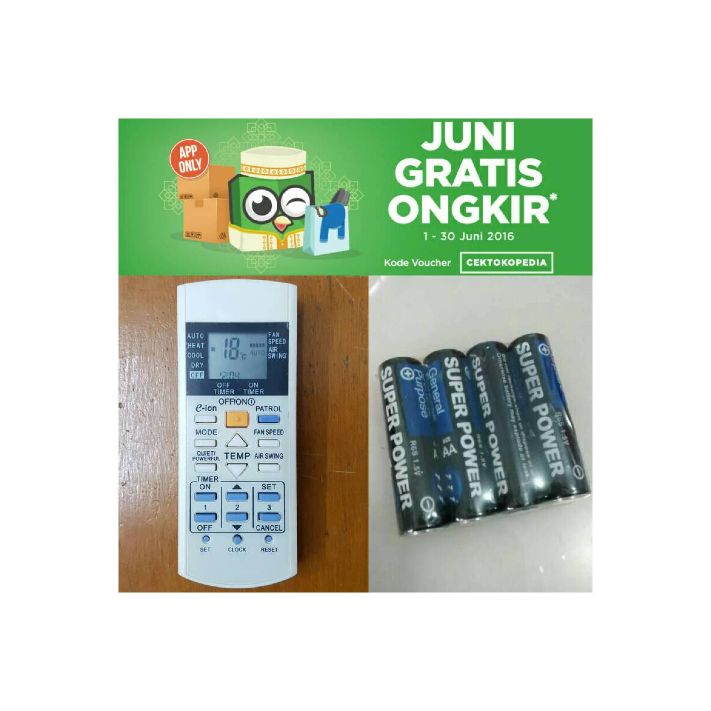Remot / Remote AC Panasonic Inverter EcoNavi pasti cocok