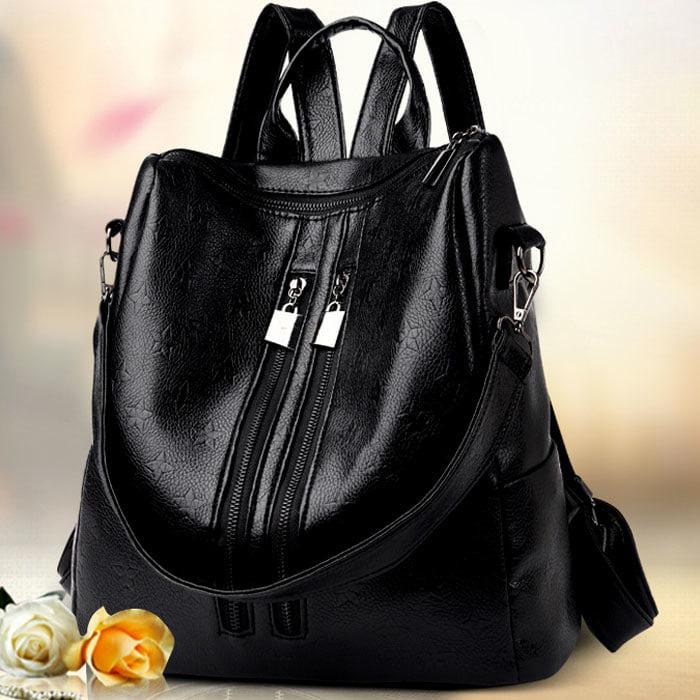 Tas Kuliah Cewek Tas Punggung Wanita import Ransel Motif Bunga PG 639