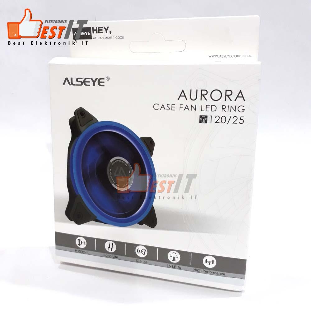 Kipas Fan Casing PC Gaming 12cm Alseye Aurora Januari 2019 - 4 Kipas Fan Casing PC Gaming 12cm Alseye Aurora - 4