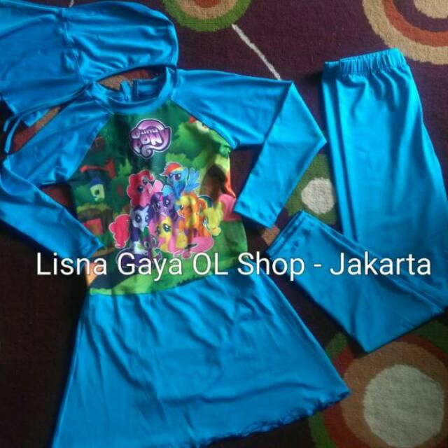 Baju Renang Karakter Anak SD/ Baju Renang Frozen