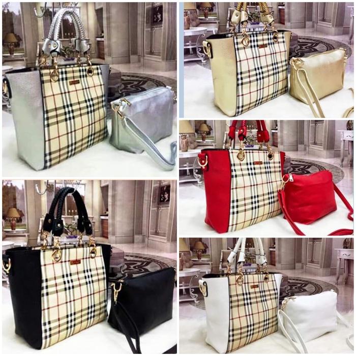 BURBERRY TRINA BAG IN BAG SEMI SUPER