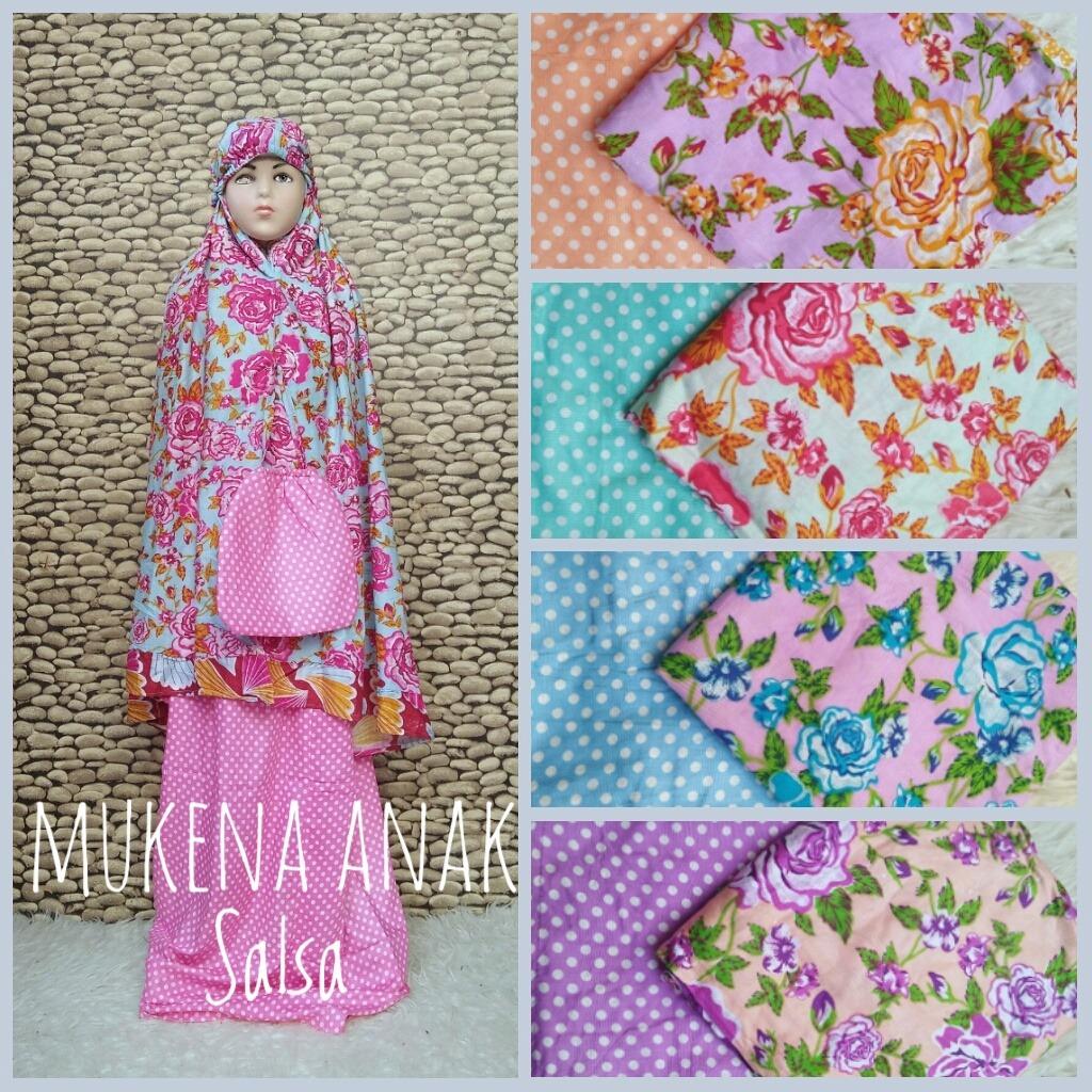 Ezpata Mukena Anak Bali Murah Balita SD Motif Bunga Terbaru Adem