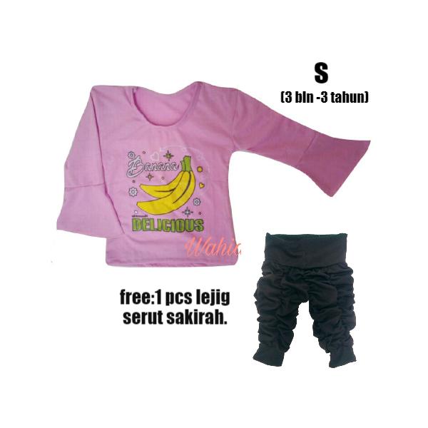 kaos atasan anak s m l 3 bulan-3tahun koleksi juara shop acc free 1pcs lejing serut syakira 