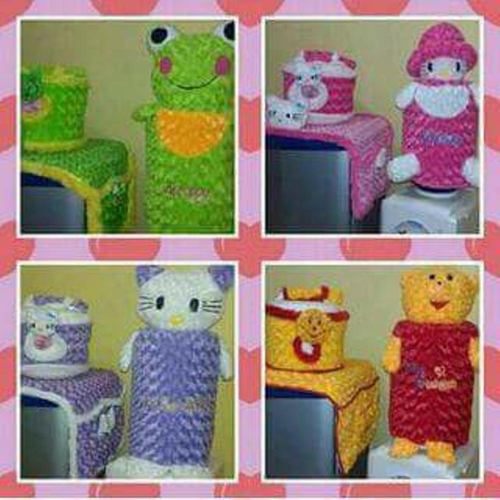 home set GKM karakter (sarung galon, kulkas, mejikom)