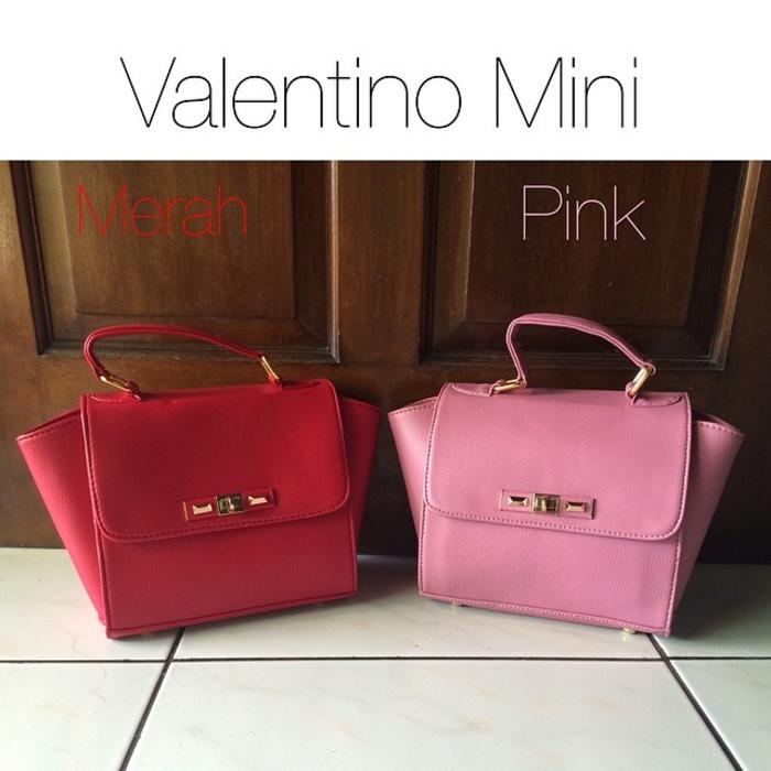 Tas Hand Bag Branded Wanita Cantik Berkelas Tas Wanita Valentino Mini Impor Murah