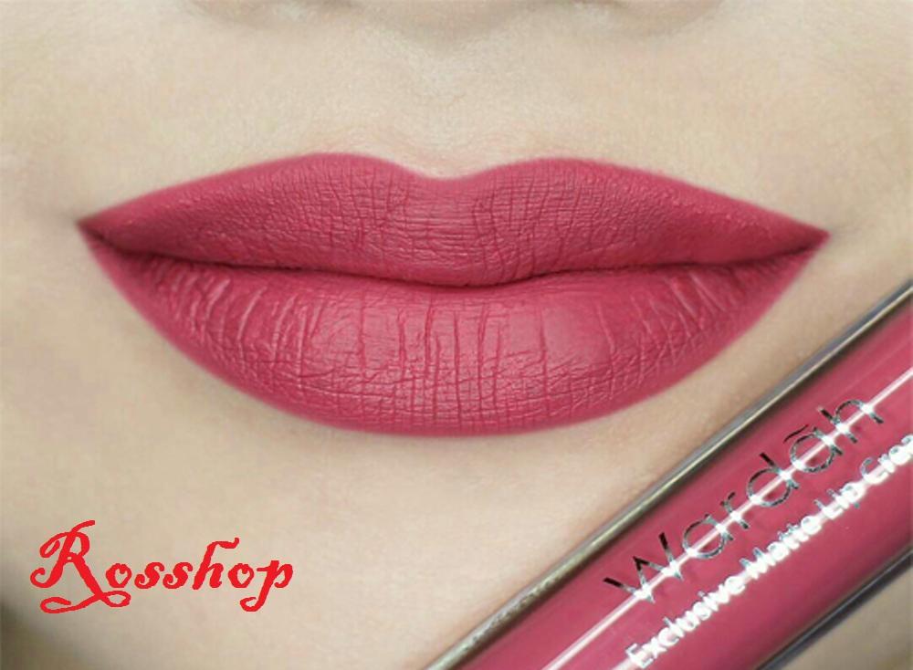 Wardah Exclusive Matte Lip Cream - 08 Pink Credible