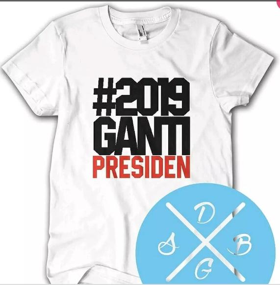 Kaos Distro 2019 Ganti Presiden