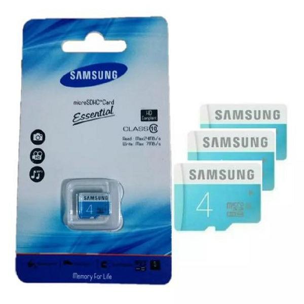 Memory Card SAMSUNG 4Gb - MMC Samsung 4GB - SD Card