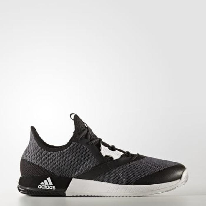 Sepatu Tenis Adidas Adizero Defiant Bounce - Black/White Original