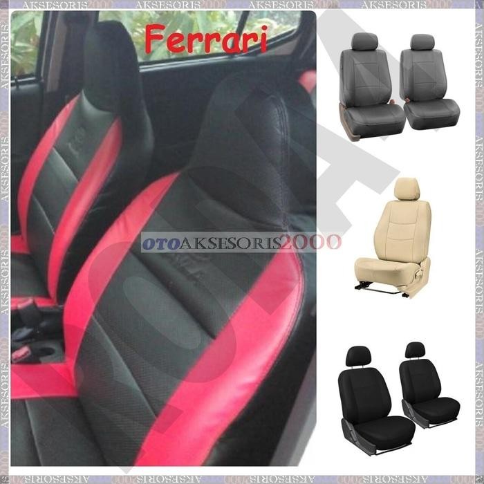 Seat Cover / Sarung Jok Mobil Bahan Ferrari Karimun Estilo