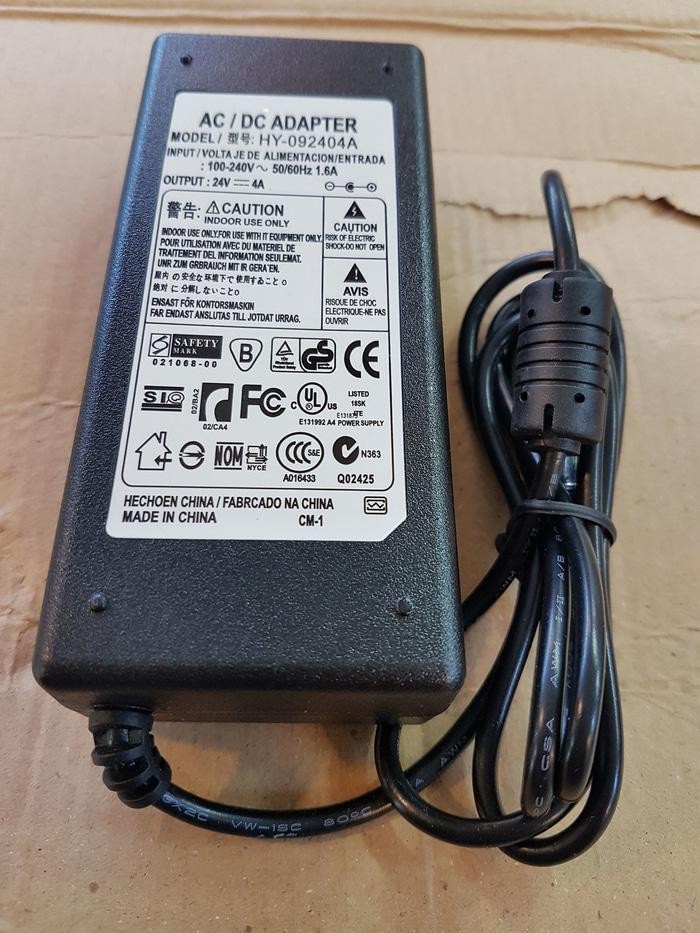 Adaptor 24v 4A DC / 24v 4 ampere