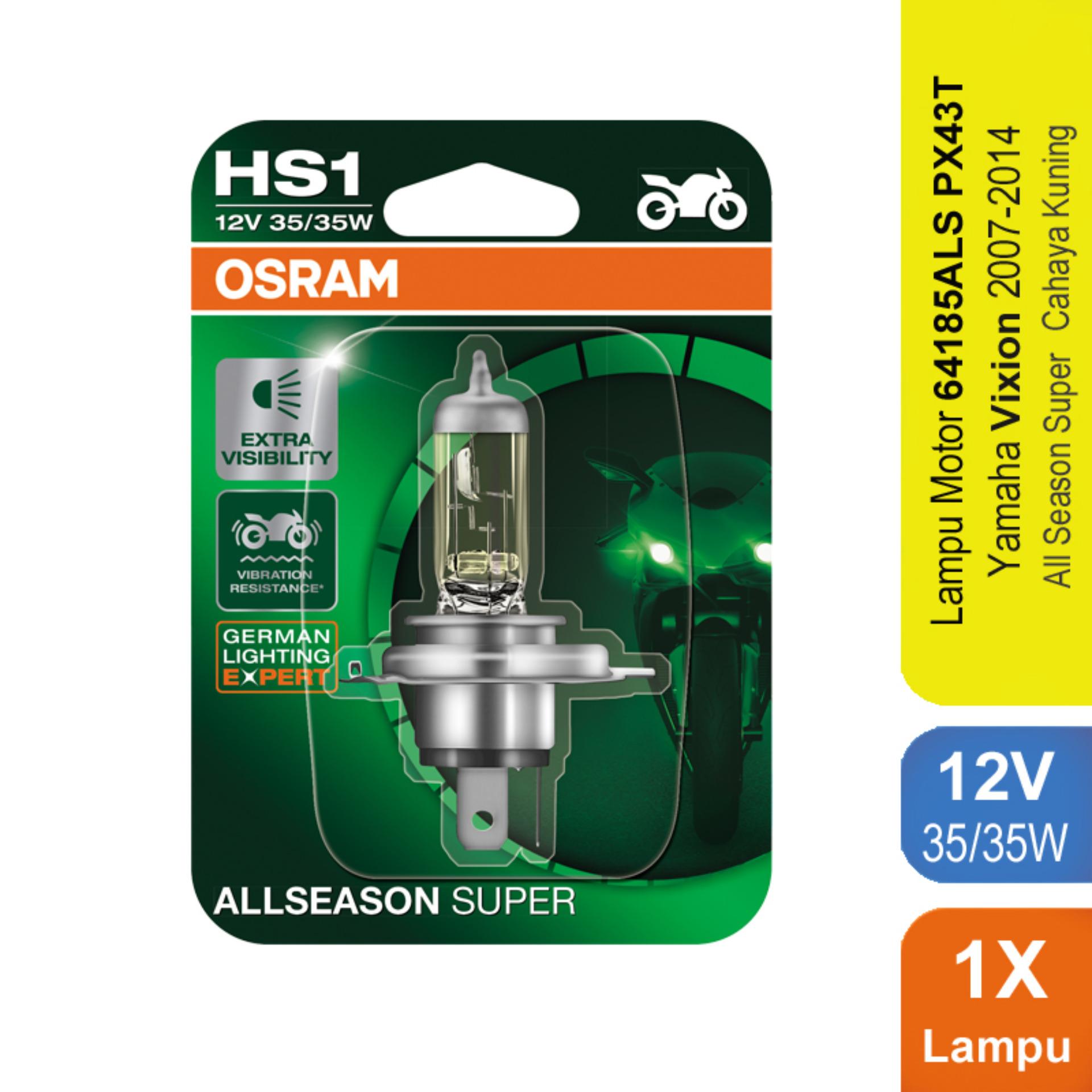 Osram Lampu Kabut Motor Yamaha Vixion 2007-2014 - HS1 64185ALS - All Season Super