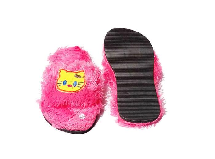 Sandal Teplek HK Bulu Wanita Spon / Sandal Selop HK Bulu Spon Cantik Januari 2019 - 3 Sandal Teplek HK Bulu Wanita Spon / Sandal Selop HK Bulu Spon Cantik - 3