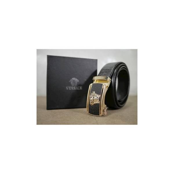 IKAT PINGGANG KULIT PRIA GIANNI VERSACE RL6# COFFEE