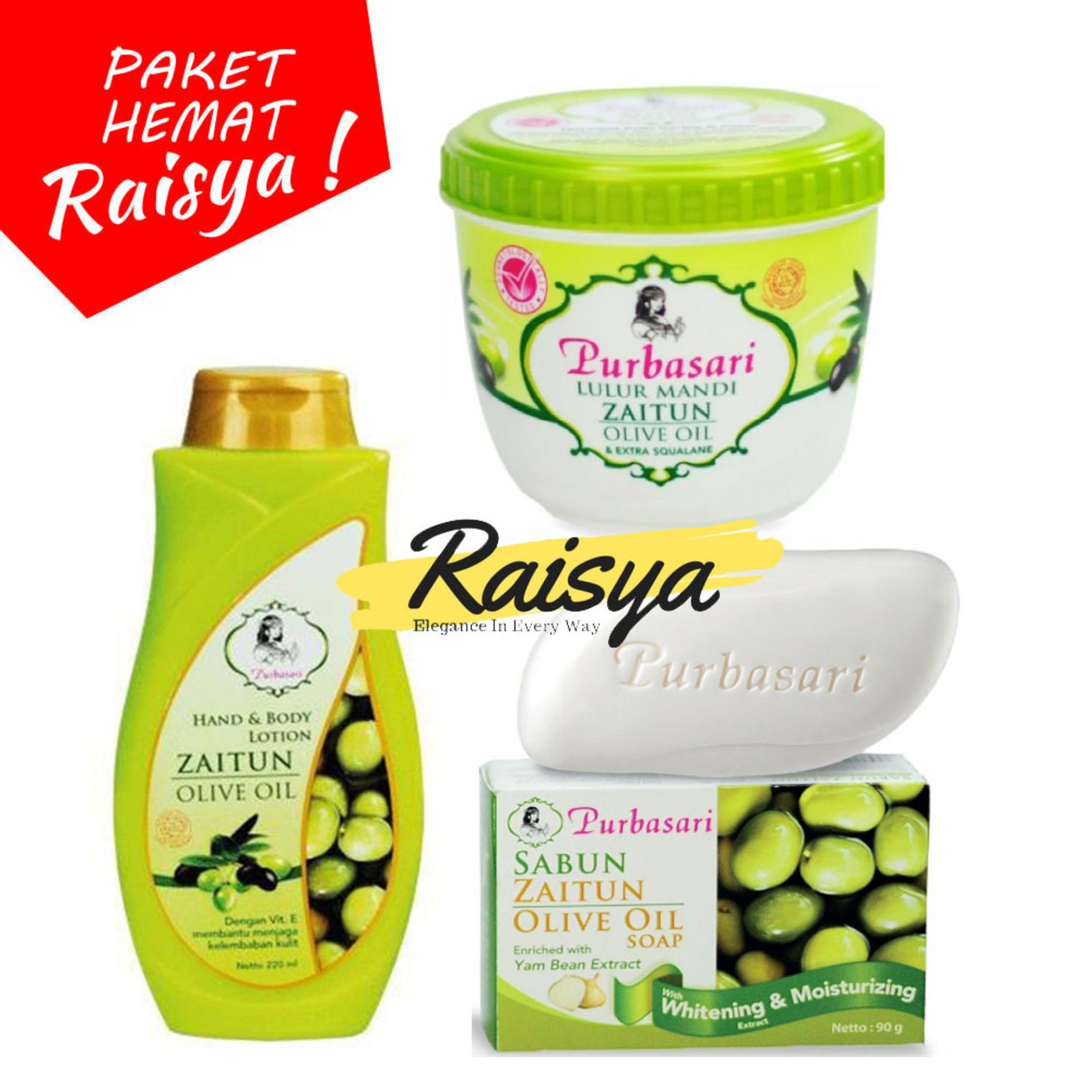 Purbasari Paket Perawatan Tubuh Zaitun