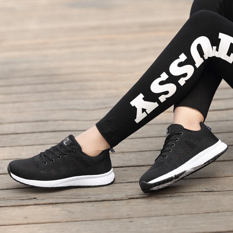 QINGSHUI Women Fashion Sneakers Breathable Mesh Womens Running Shoes Lightweight Sport Shoes Women Jogging Walking Shoes - Intl Januari 2019 - 3 QINGSHUI Women Fashion Sneakers Breathable Mesh Womens Running Shoes Lightweight Sport Shoes Women Jogging Walking Shoes - intl - 3