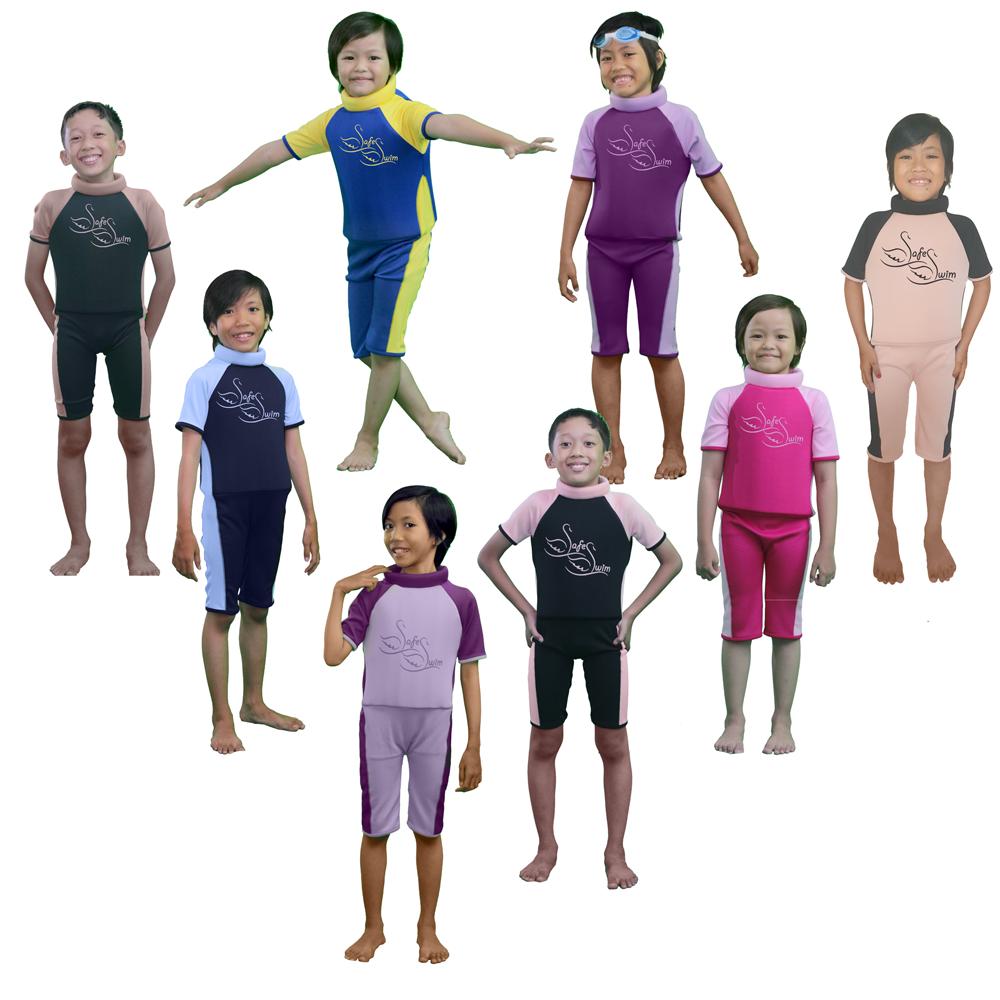 Baju Renang Anak Apung SafeSwim M1 Blue Yellow Januari 2019 - 2 Baju Renang Anak Apung SafeSwim M1 Blue Yellow - 2