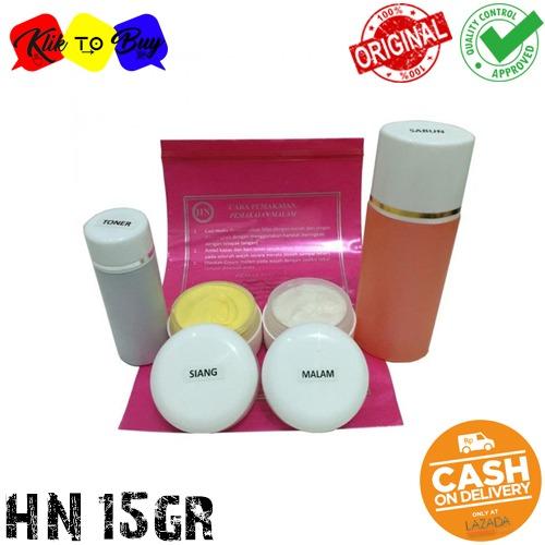 Paket HN Cream Pemutih Wajah Original - 15 Gr
