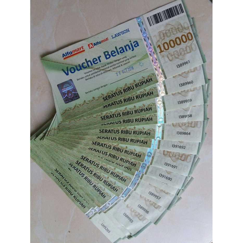 BEST SELLER Voucher Alfamart Lawson Alfamidi 100000 TERMURAH