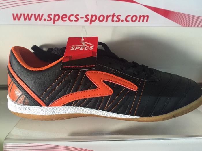 Sepatu futsal specs horus black orange 2015 original 100% sale