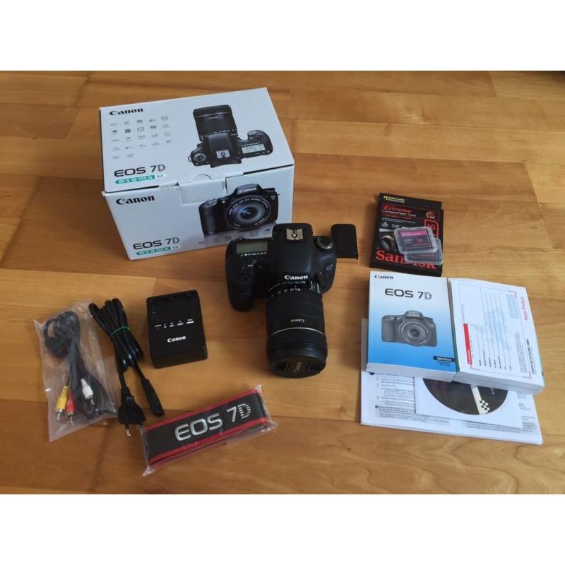 DIGITAL CANON EOS 7D + EF-S 28-80 IS STM Kit Lens WiFi 36.2MP