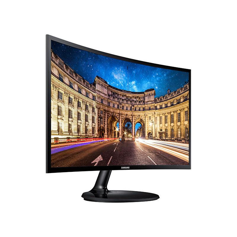 Monitor LED Samsung C24F390FHEX 24 inch Curved VGA+HDMI Input
