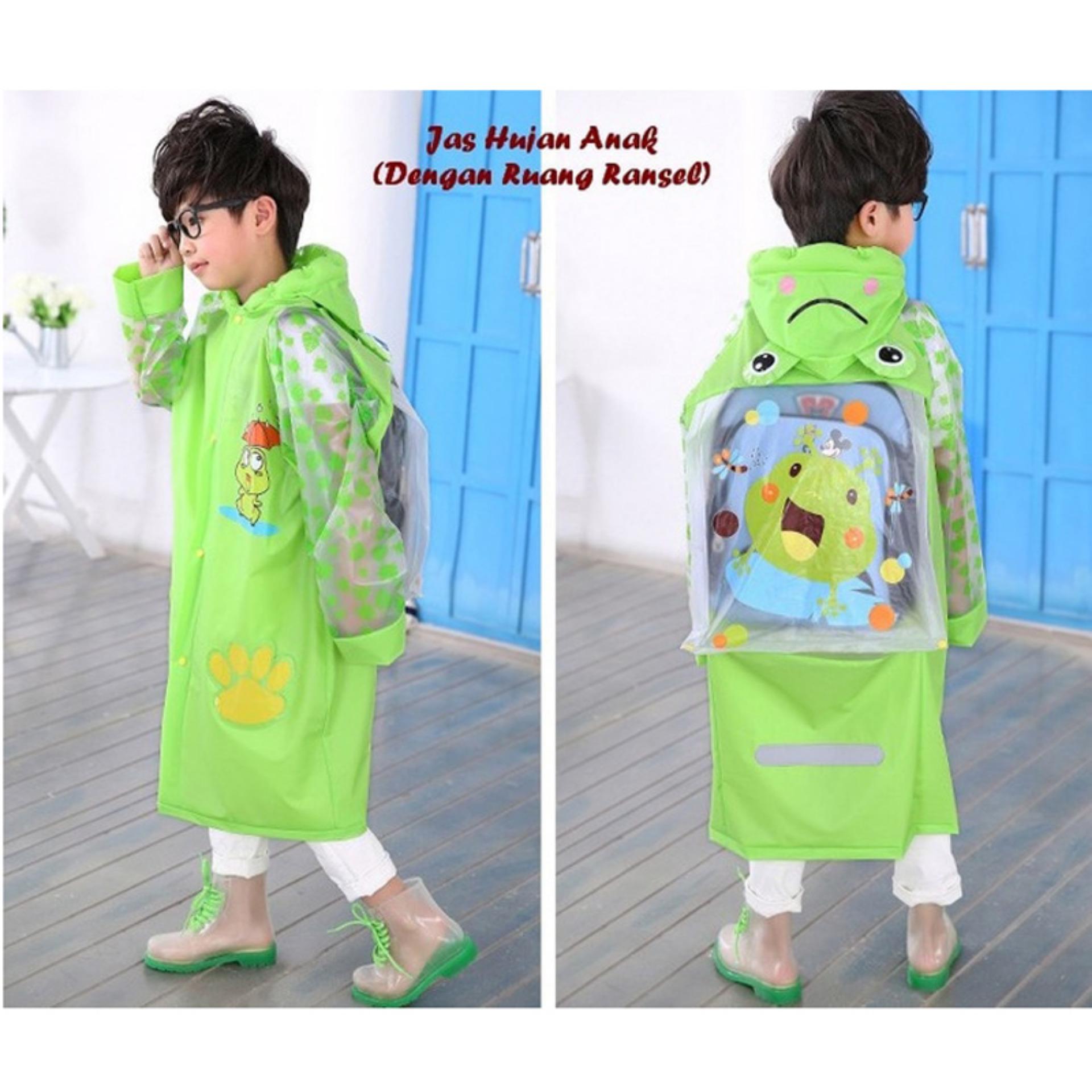 Jas hujan anak 2 tahun Jas hujan anak2 Jas hujan anak kido Jas hujan anak seperti axio Jas hujan ponco anak Jas hujan cowok FROG - UKURAN XL -TINGGI BADAN 120-130
