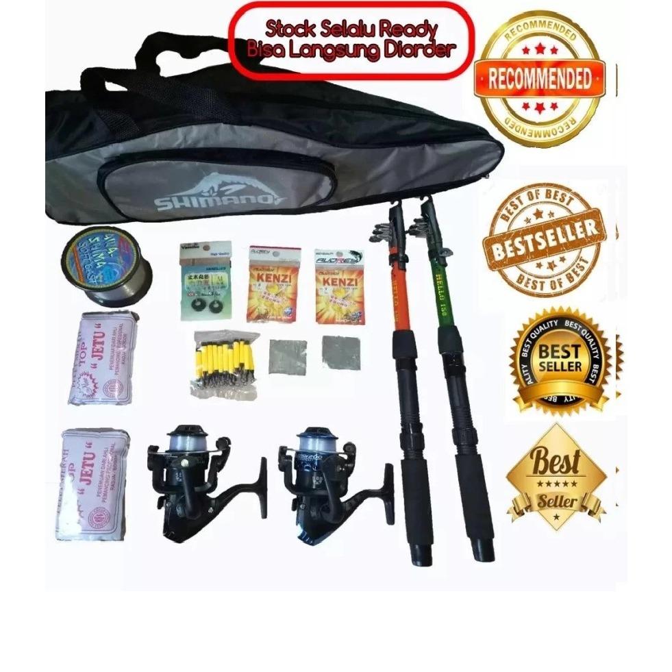 1 Set Isi 2 Pancing High Quality - Sudah Ada Umpannya