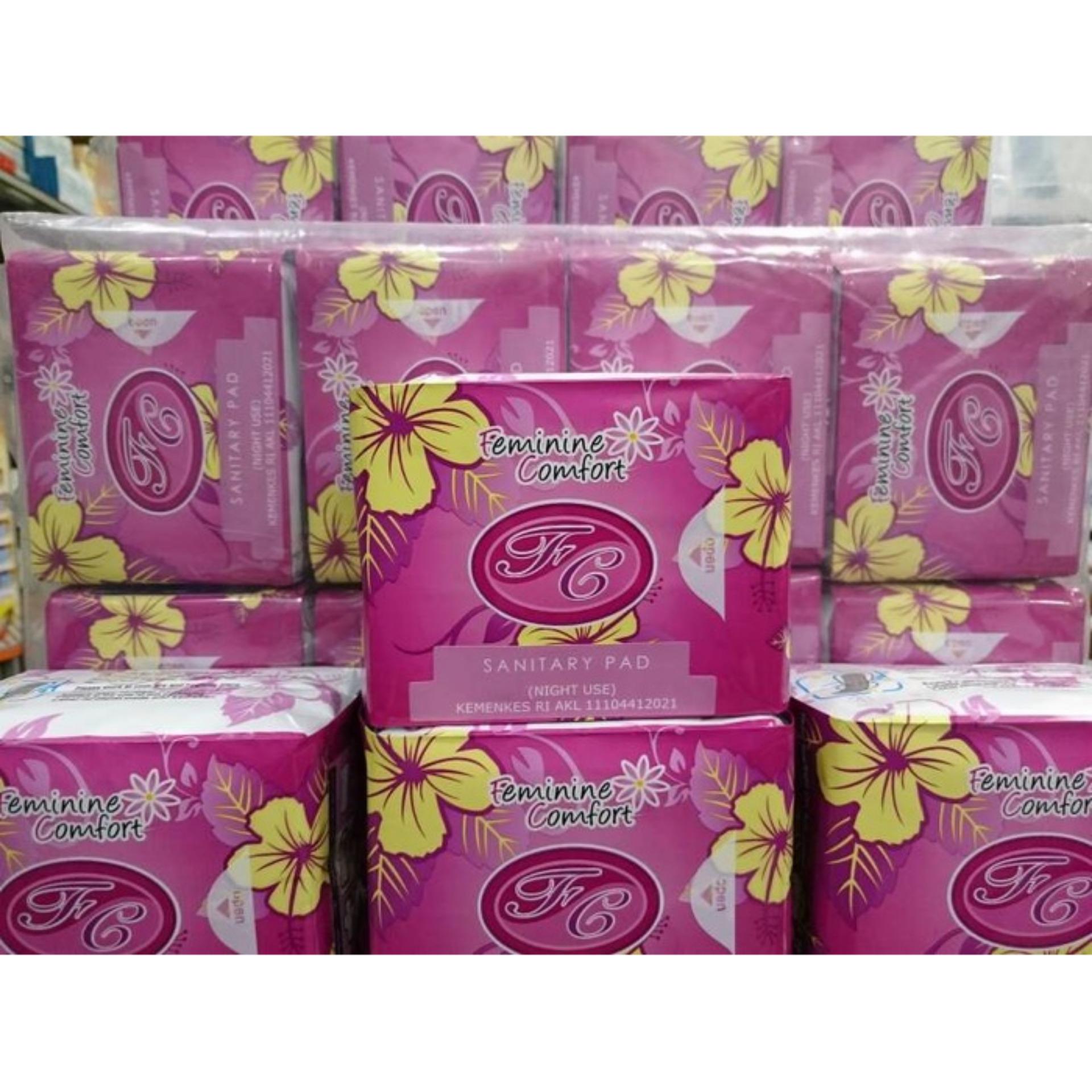 Avail Pembalut Herbal Sanitary Pad Night Use - Untuk Haid Banyak - paket 8 bungkus ( 1 ball )
