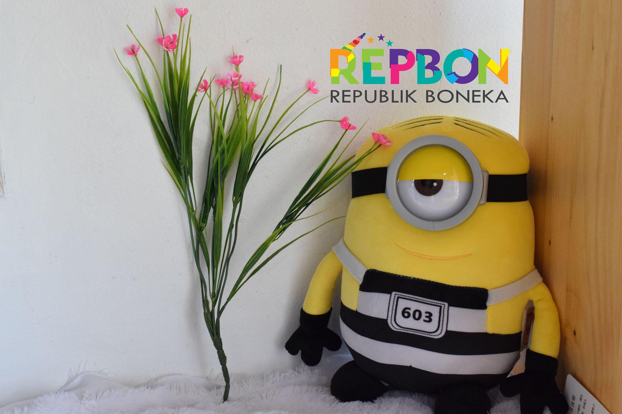 Gantungan Kunci Kain Flanel  Minion  Me Promo Murah 