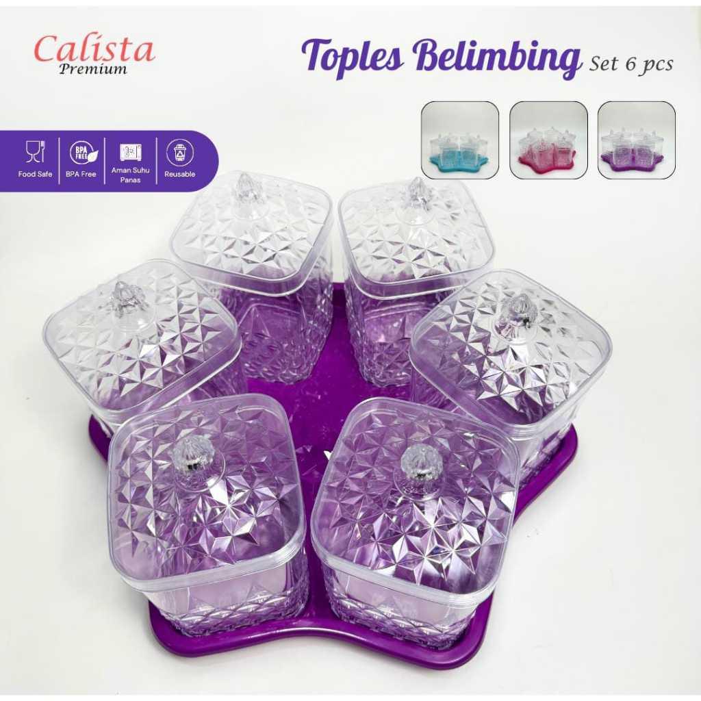 CALISTA TOPLES BELIMBING SET 6 PCS BELIMBING UNGU