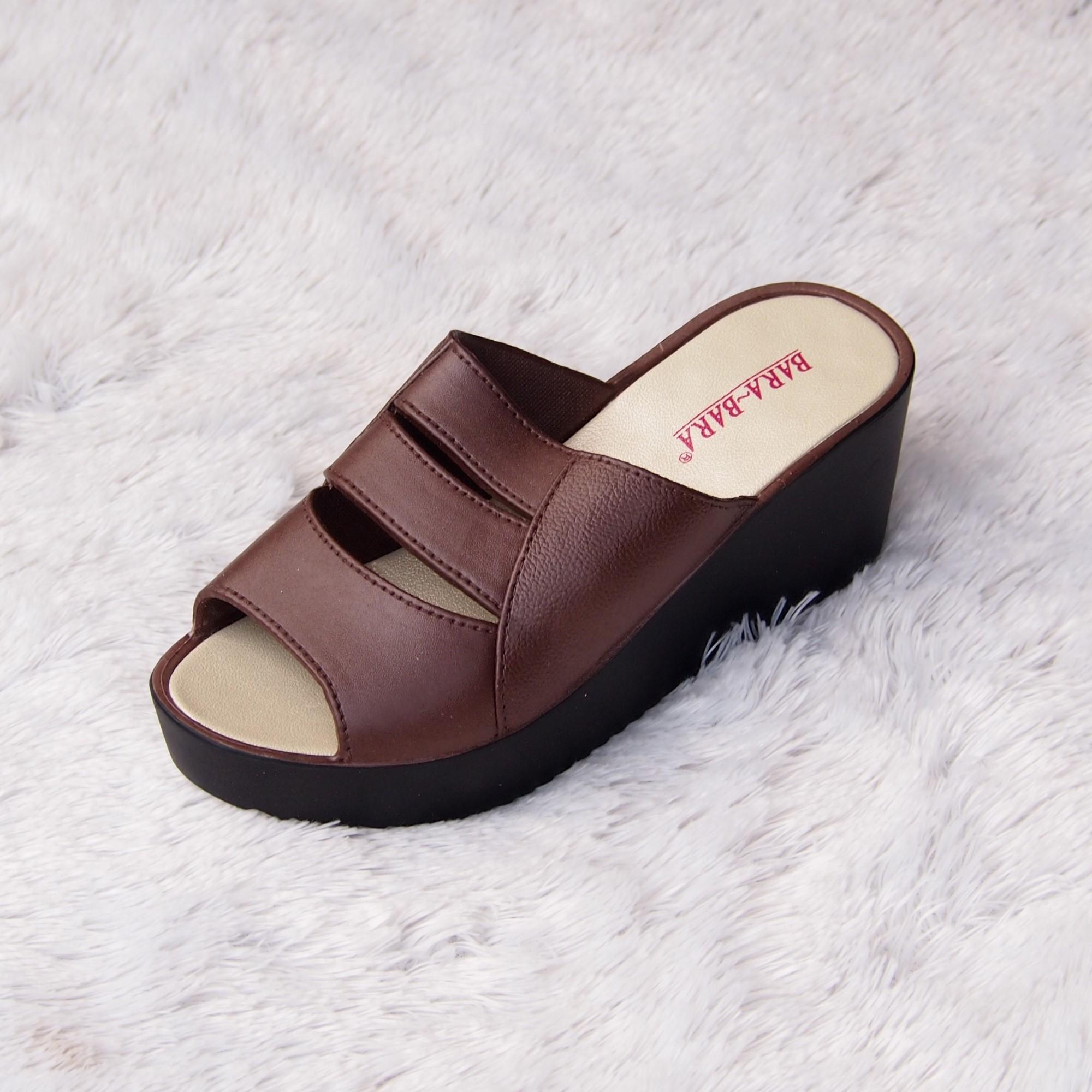 Sandal Wedges Bara Bara Selop Jelly Terbaru Warna Dikirim Acak Januari 2019 - 2 Sandal Wedges Bara Bara Selop Jelly Terbaru Warna Dikirim Acak - 2