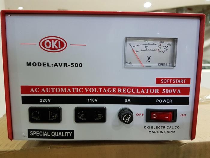 Stabilizer listrik merk OKI 500watt