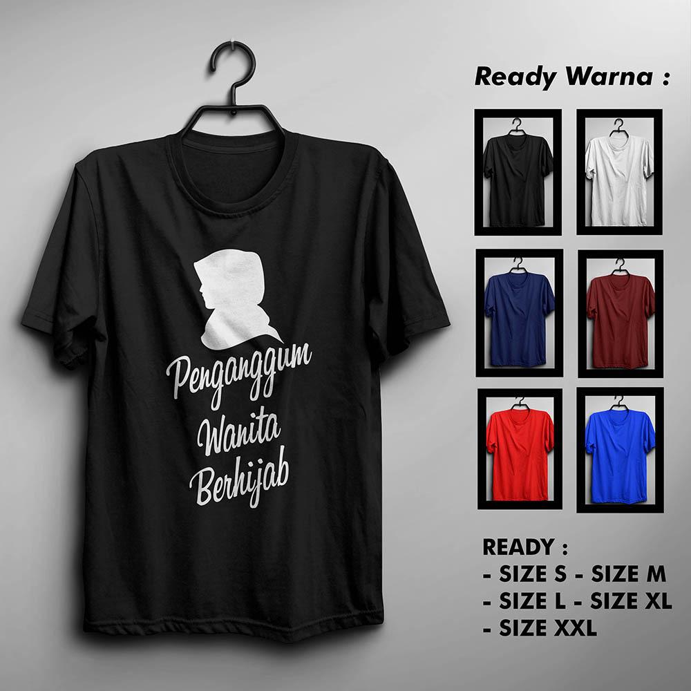 Kaos Dakwah Penganggum Wanita Berhijab Murah Keren