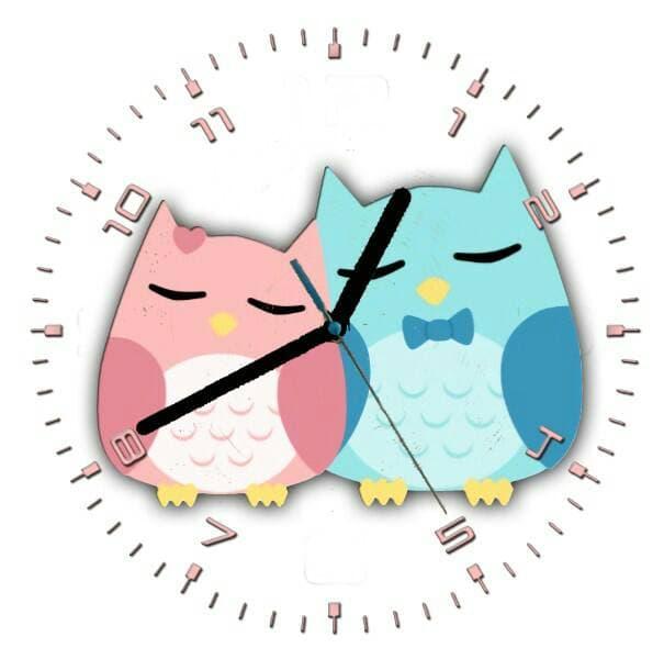 JAM DINDING KAYU VINTAGE OWL @ jam dinding unik digital seiko mesin besar