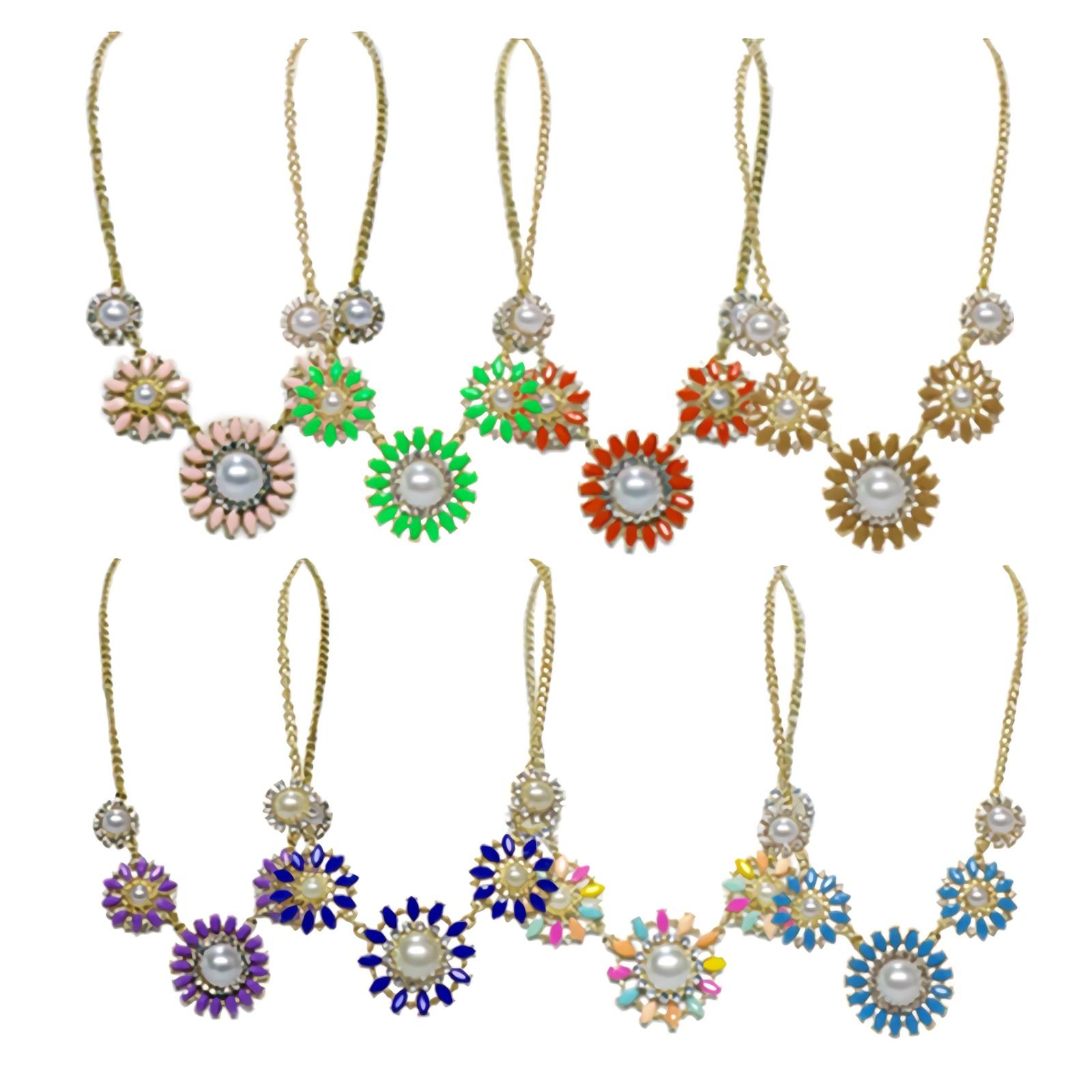 OFASHION Colorful Accessories Kalung Wanita Panjang 60CM Necklace CA -180802-K002