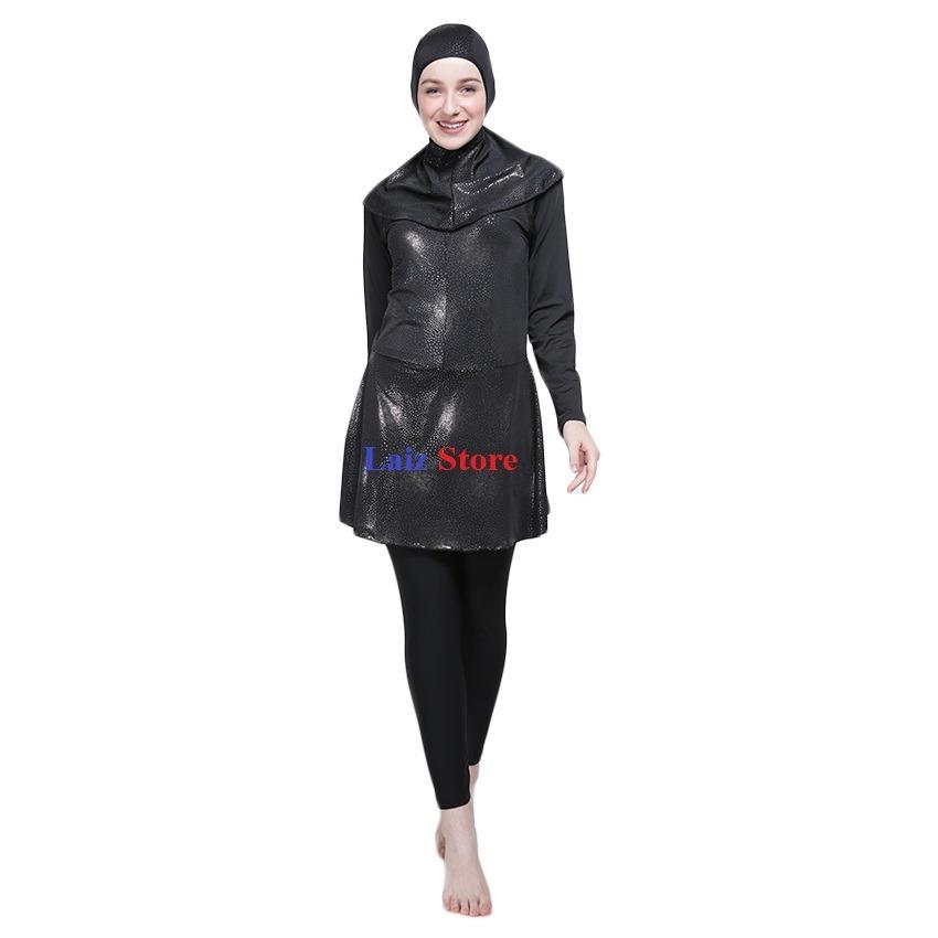 Laiz Baju Renang Muslimah Pattern